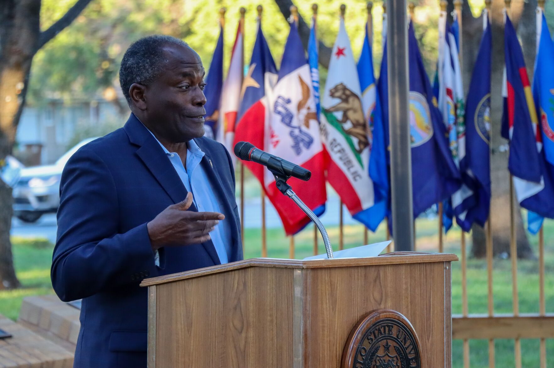 2021 Veterans Vigil at Angelo State University